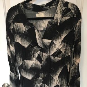 Geometric print tunic